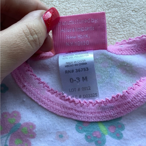 Duck duck goose Floral One piece 0-3 months 0M to 3M - Picture 3 of 4